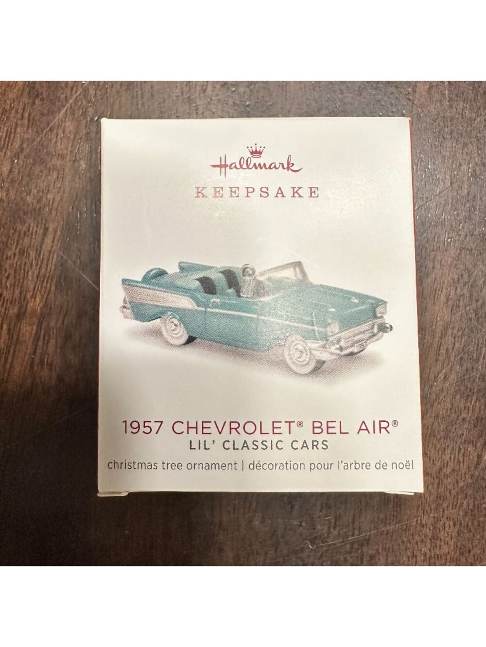 Hallmark Keepsake 1957 Chevrolet Bel Air Lil Classic Cars Christmas Ornament